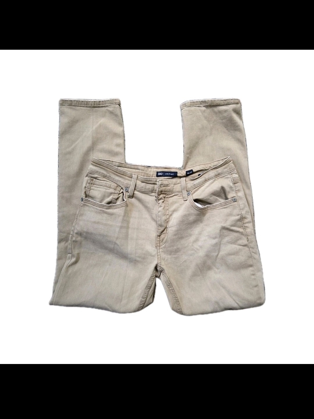 BKE Men's Light Beige Chino Pants